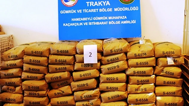 Gümrük Muhafazadan Rekor Uyuşturucu Yakalaması