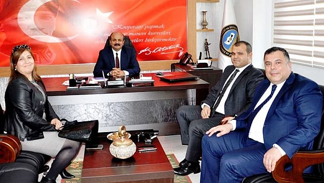 Şube Müdürlerinden Malatya TESKOMB'a Ziyaret