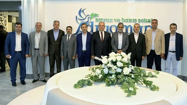 Ak Parti Hatay Milletvekili Şanverdi'den, Başkan Kutlu'ya Ziyaret