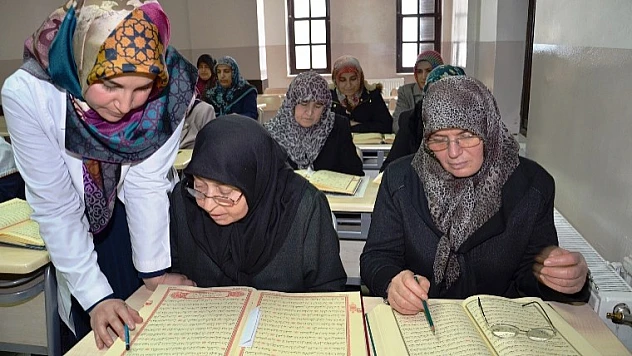 Eğitim Merkezlerinde Kur'an-I Kerim Kursları
