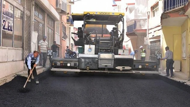 Hacı Abdi Mahallesi'nde Asfalt Çalışmaları Devam Ediyor