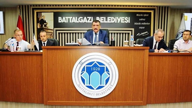 Battalgazi Belediye Meclisi, Temmuz Ayı Olağan Toplantısını Gerçekleştirdi