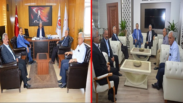 Keskin'den Başsavcı Usta Ve Emniyet Müdürü Urhal'a Ziyaret