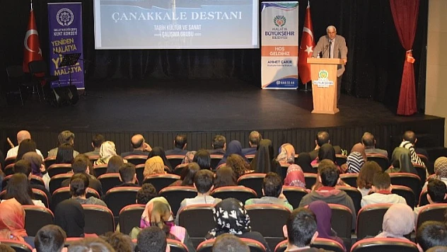 Çanakkale Ruhu Çanakkale Destanı Konferansında Anlatıldı