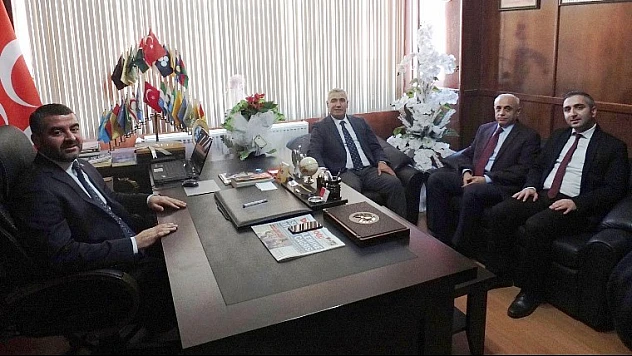 Ak Parti Heyetinden Başkan Avşar'a Hayırlı Olsun Ziyareti