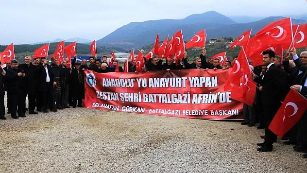 Afrin'deki Güvenlik Güçlerimiz İçin 4 Ton Kuru Kayısı Teslim Edildi