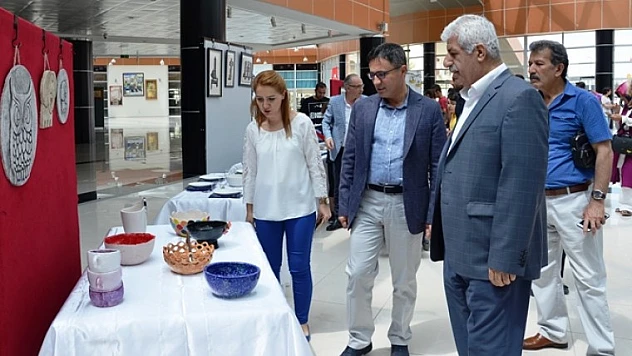 Seramik İşler Sergisi Açıldı