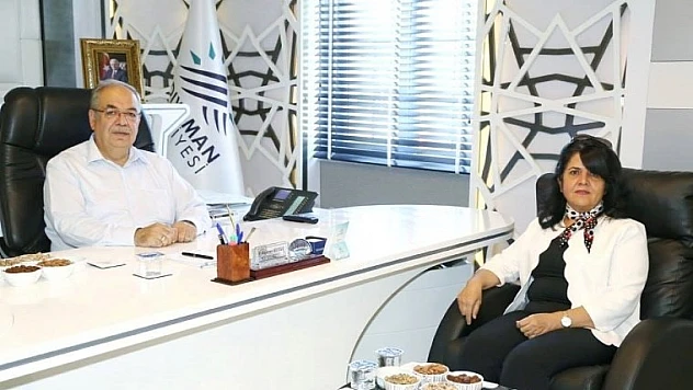 İller Bankası Bölge Müdüründen, Başkan Kutlu'ya Ziyaret