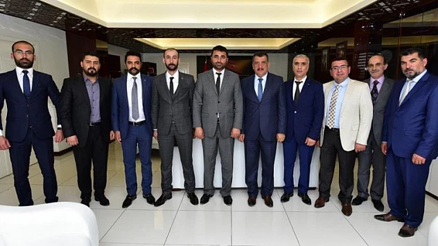 Başkan Samanlı'dan, Başkan Gürkan'a Ziyaret