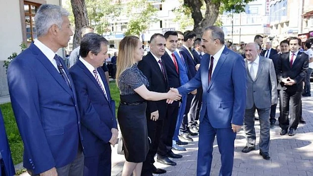 Vali Kaban İlimize Gelerek Görevine Başladı