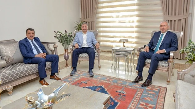 Ak Parti Milletvekilleri Çakır ve Kahtalı, Başkan Gürkan İle Bir Araya Geldi