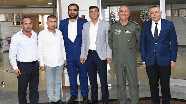 7. Ana Jet Üs Komutanı Kanbur'dan Malatya TSO'ya Ziyaret