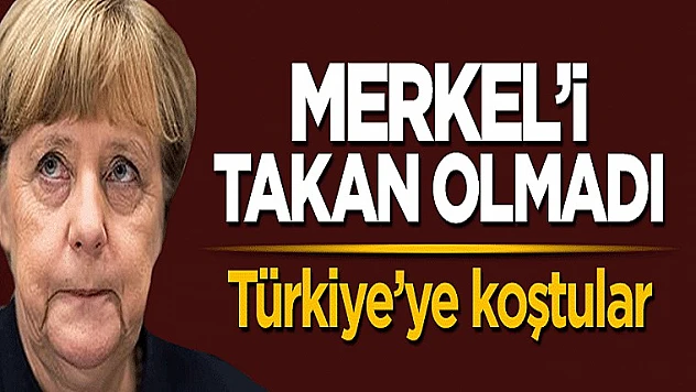 Almanlar Merkel'i Takmadı! Türkiye'ye Koştular