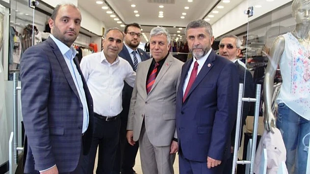 Asiltürk, Esnaf Ziyaretlerine Devam Ediyor