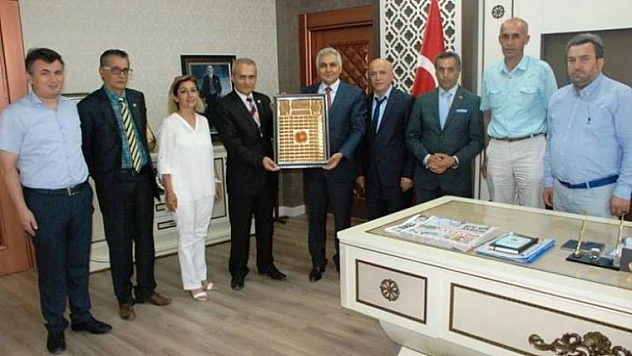 ABBD Malatya Şubesi'nden İl Emniyet Müdürü Urhal'a Zİyaret