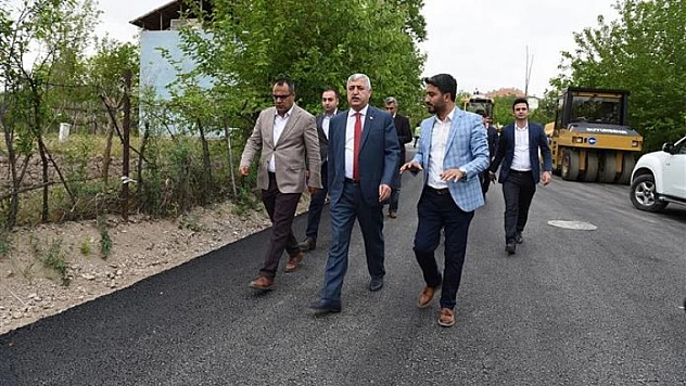 Başkan Polat Eski Malatya'da İncelemelerde Bulundu