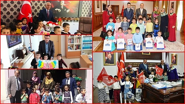 Miniklerden Miraç Kandili Ziyaretleri