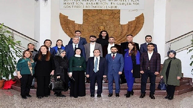 MİAD'dan Rektör Kızılay'a Ziyaret