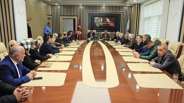 AK Parti Battalgazi Merkez İlçe Başkanı Güder, Başkan Gürkan'ı Ziyaret Etti