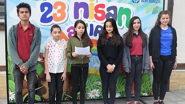 Çocuklar Sanat Sokağında Eğlenecekler