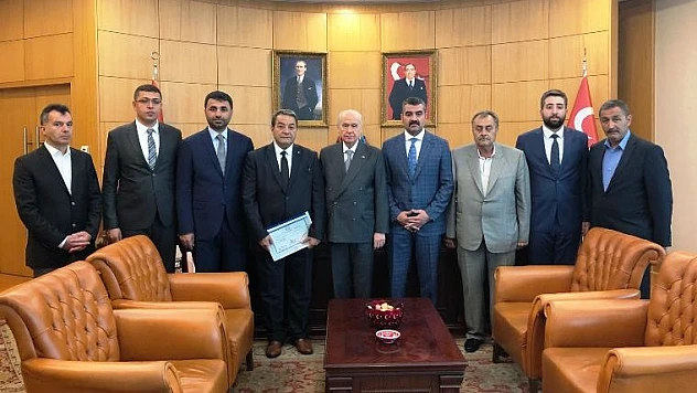 MHP Milletvekili Fendoğlu'ndan, MHP Genel Başkanı Bahçeli'ye Ziyaret