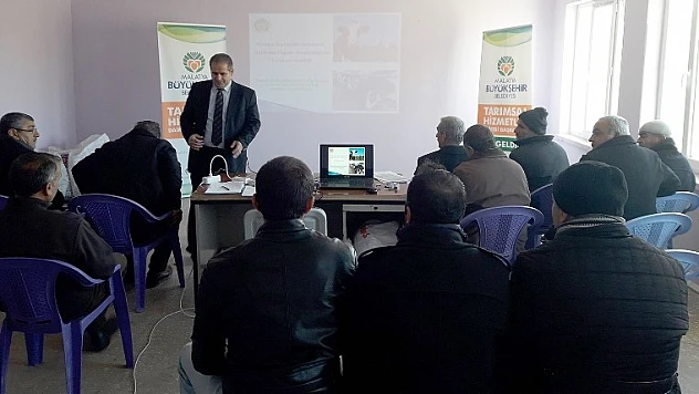 Kaleli Hayvan Üreticileri Bilgilendirildi