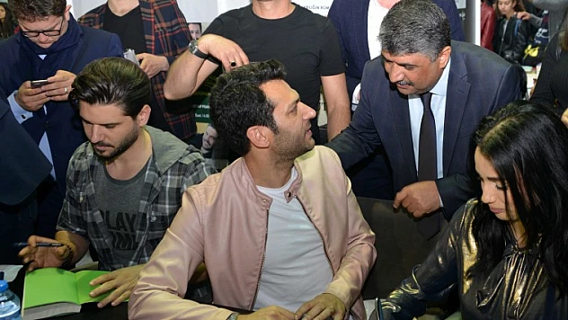 6. Malatya Kitap Fuarına Ünlüler Akın Etti