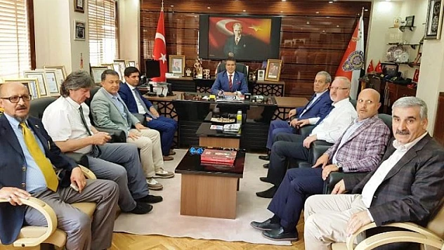 Gazeteciler Federasyonu'ndan İl Emniyet Müdürlüğüne Ziyaret