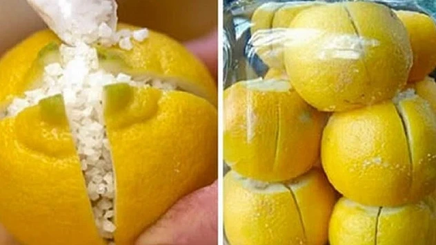 Uyurken Yanı Başınıza Limonu Bölüp İçine Tuz Koyun