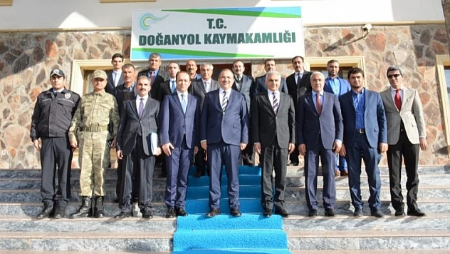 Vali Kaban'dan Doğanyol İlçesine Ziyaret