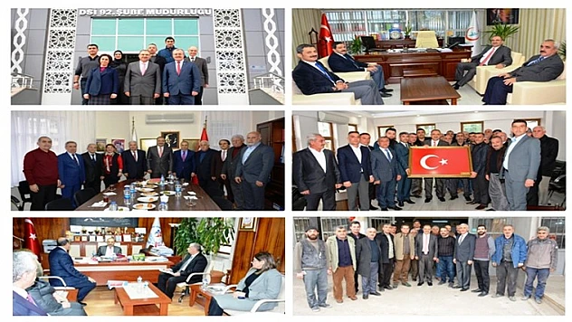 Vali Kaban, Kentteki Kurum Ziyaretlerini Sürdürüyor