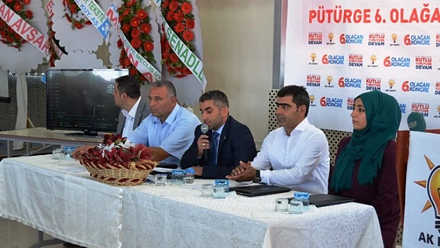 Ak Parti Pütürge İlçe Kongresi Yapıldı