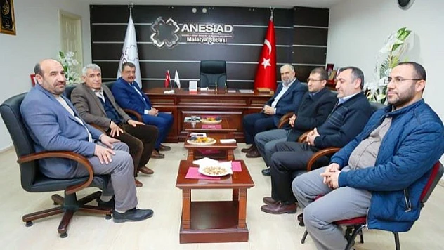 Başkan Gürkan, Anesiad Malatya Şebesini Ziyaret Etti