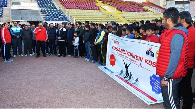 Vali Kaban, 'Koşabiliyorken Koş'  Projesi Açılış Törenine Katıldı