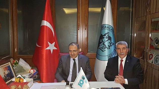 Vali Kaban,  Malatya Türk Ocağını Ziyareti Etti