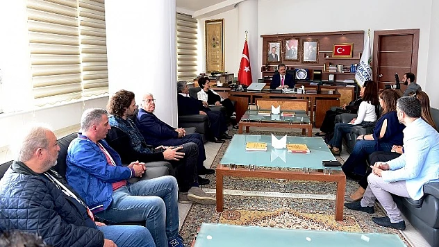 Koçyiğit Ve Uçakan'dan Başkan Çakır'a Ziyaret