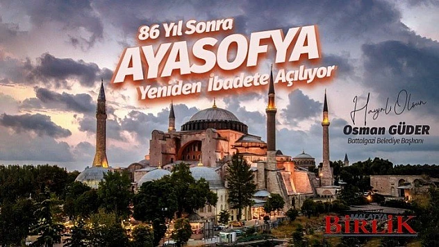 Güder, Ayasofya'da Kur'an Da Okunur, Namaz Da Kılınır