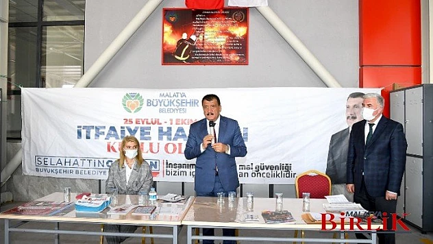 Gürkan, İtfaiye Teşkilatımız Sadece Malatya'da Değil Türkiye'nin Her Yerinde Hizmet Veriyor