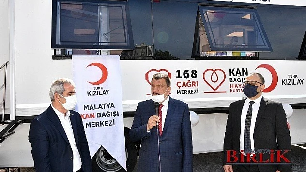 Gürkan, Kızılay'ımıza ve Malatya'mıza Hayırlı Olsun