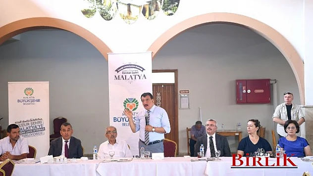 Gürkan, Malatya İçin Hep Birlikte Çalışıyoruz