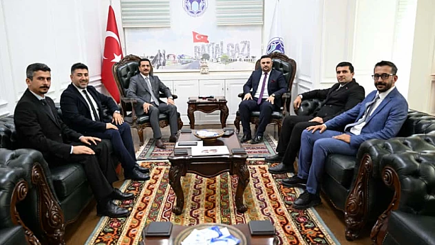 Güvenlik Korucuları Derneği'nden Battalgazi Belediye Başkanı Bayram Taşkın'a Ziyaret