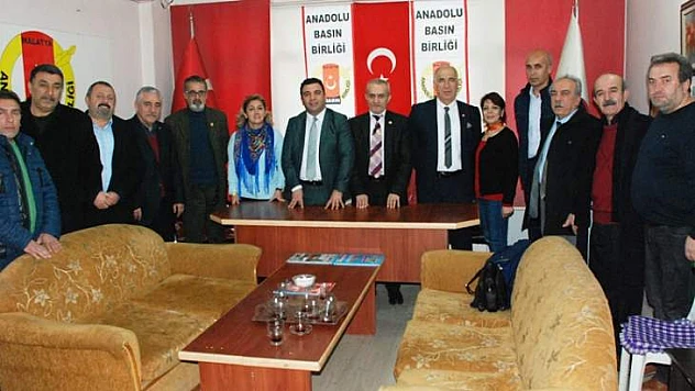 CHP Büyükşehir Belediye Başkan Adayı Gökçe'den Anadolu Basın Birliğin'e Ziyaret