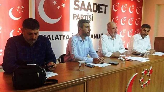 Saadet Partisi'nde  İl Divan Toplantısı Yapıldı