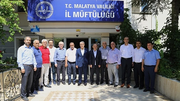 Güder, İl Müftüsü Işıldar'a Hayırlı Olsun Ziyaretinde Bulundu