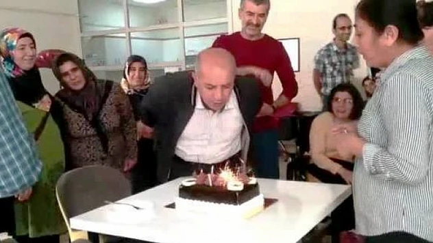 Engelli Hüseyin Demir'in Doğum Gününü Kutlandı