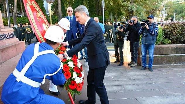 Vali Aydın Baruş 10 Kasım Atatürk'ü Anma Günü Törenine Katıldı