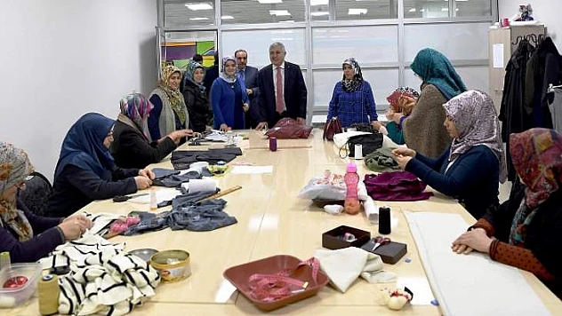 Polat, Kernek Külliyesi Kadın Kültür ve Spor Merkezine Ziyaret