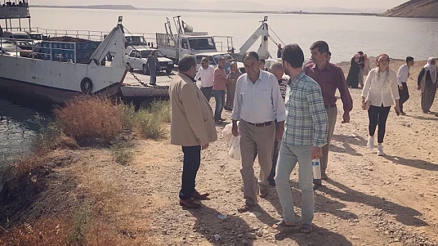 Fendoğlu Baskil Feribot İskelesinde Vatandaşın Talepleri Dinledi