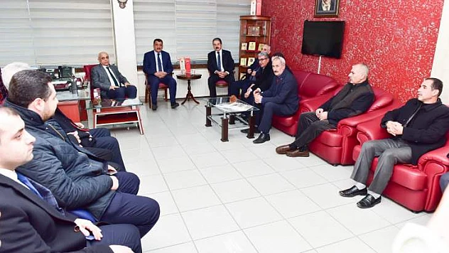 Başkan Gürkan, Keskin ve Esnaf Temsilcileri İle İstişarede Bulundu