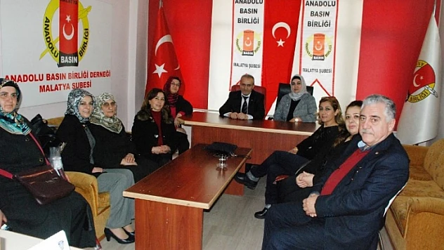 Başkan Ayşe Alpaslan, Anadolu Basın Birliğini Ziyaret Etti